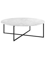 Elle Luxe Marble Round Coffee Table