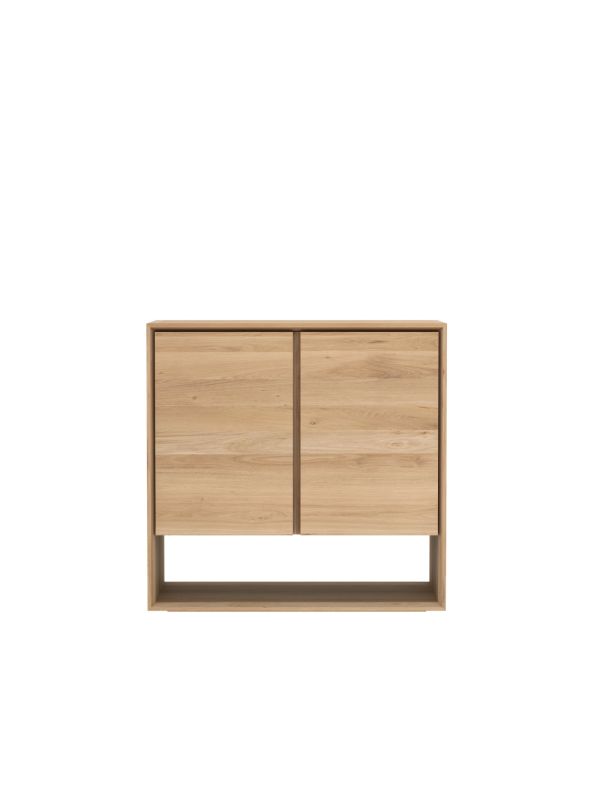 Oak Nordic Sideboard - 2 Doors