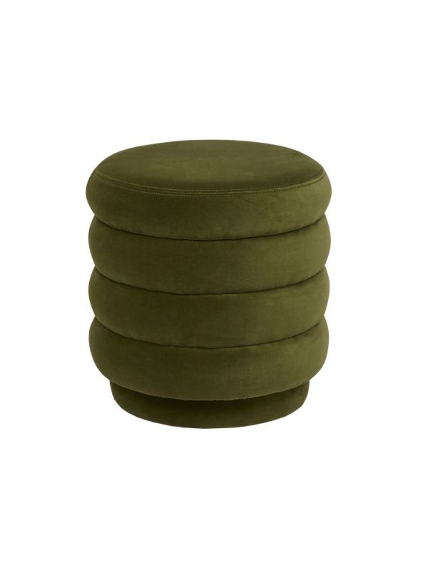 Kennedy Ribbed Round Ottoman